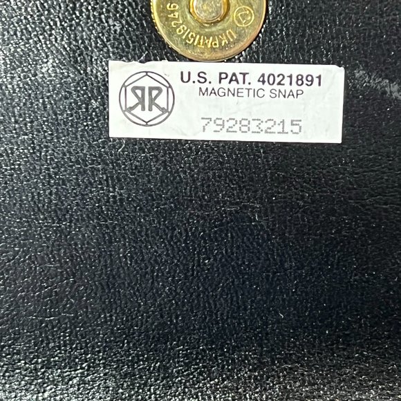 Vintage Black Silver Gold Link Mesh Evening Purse Clutch Crossbody Retro 80s - Picture 6 of 10